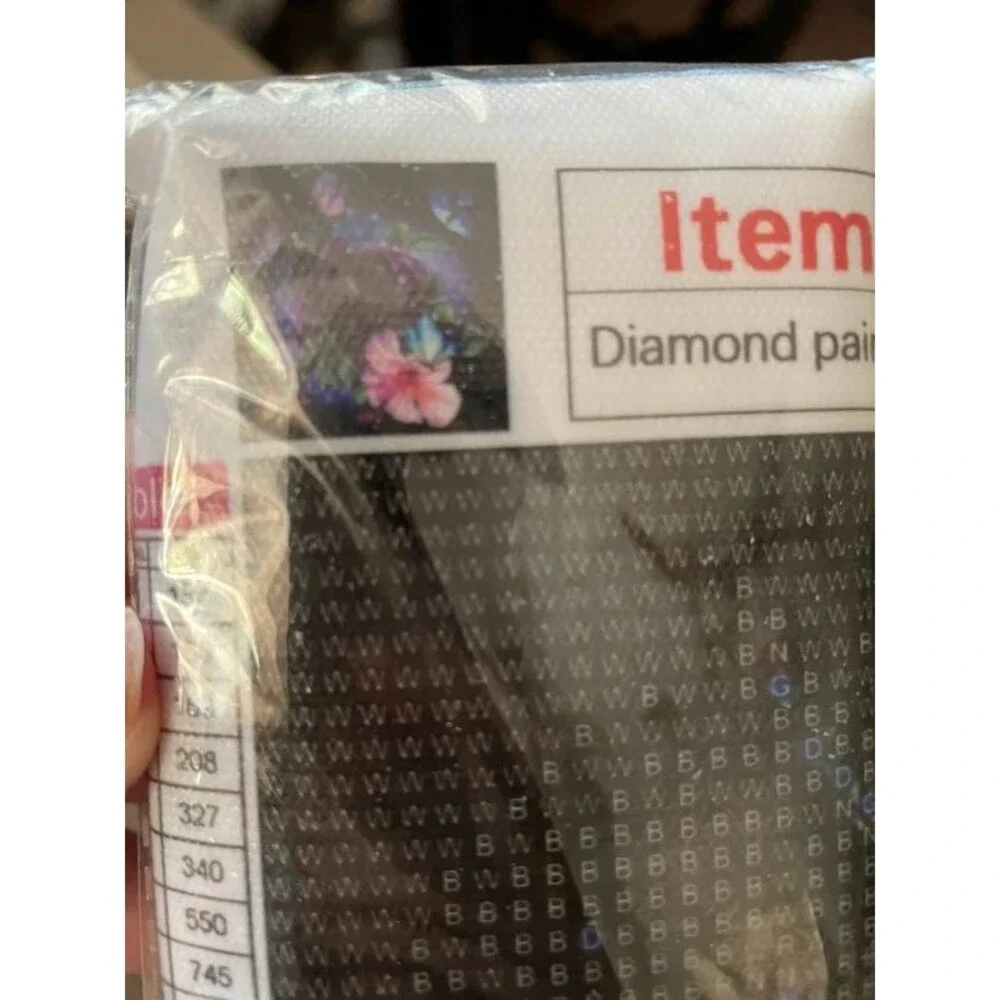 Floral Butterfly Diamond art painting craft kit